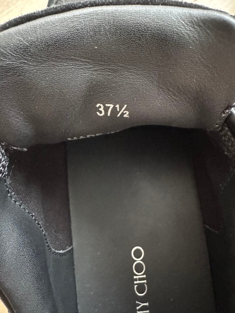 JIMMY CHOO ブラックスニーカー