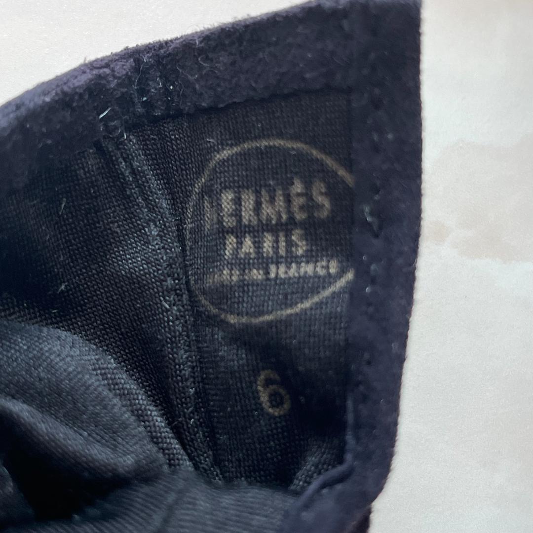 希少✨エルメス ボリード・ジジェチャーム スエード 手袋 ヴィンテージ