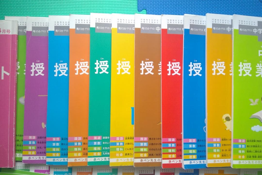 お値下げ‼️ー匿名配送ー 進研ゼミ　中学受験講座　チャレンジ　小4
