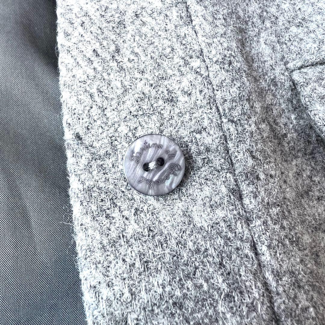 【未使用級】タルティーヌエショコラ　高級　リボン　ウールコート　110 定4万