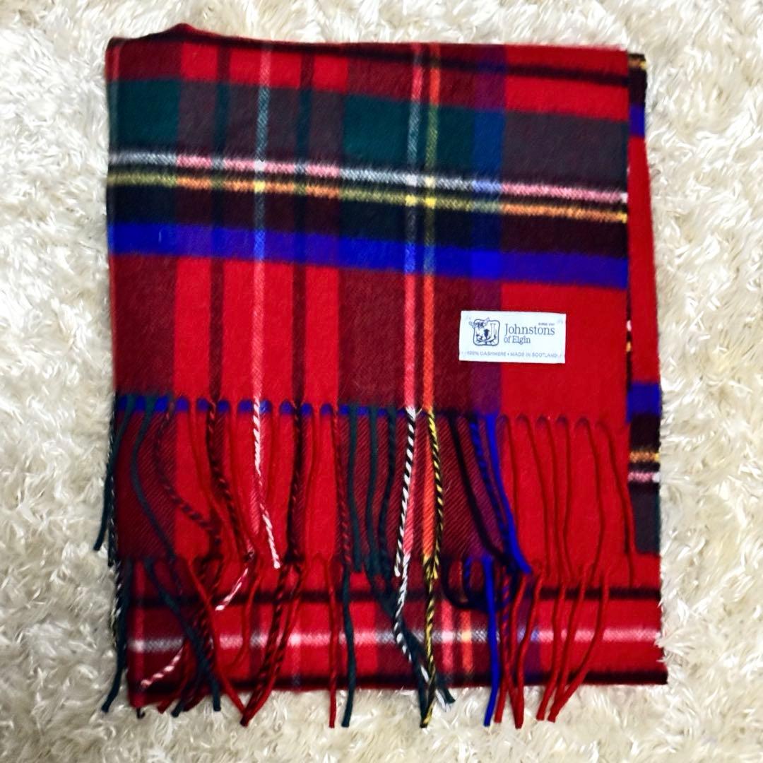 JOHNSTONS OF ELGIN ジョンストンズ カシミヤ ストール