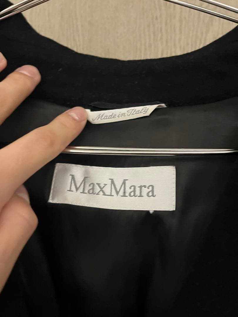 90s Max Mara カシミヤウールチェスターコート coat 白タグ 美品