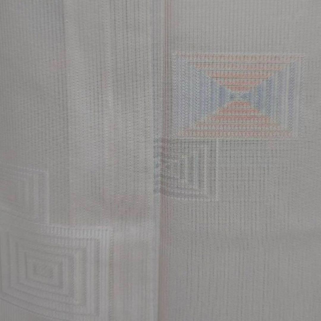 正絹　絽　小紋　夏もの　薄物　フルセット　美品