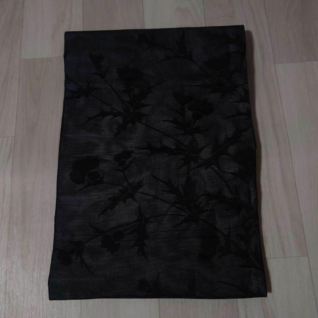 正絹　絽　小紋　夏もの　薄物　フルセット　美品