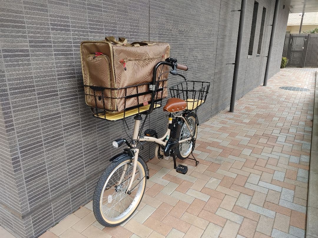 ペット乗せ　電動自転車　Panasonic グリッター