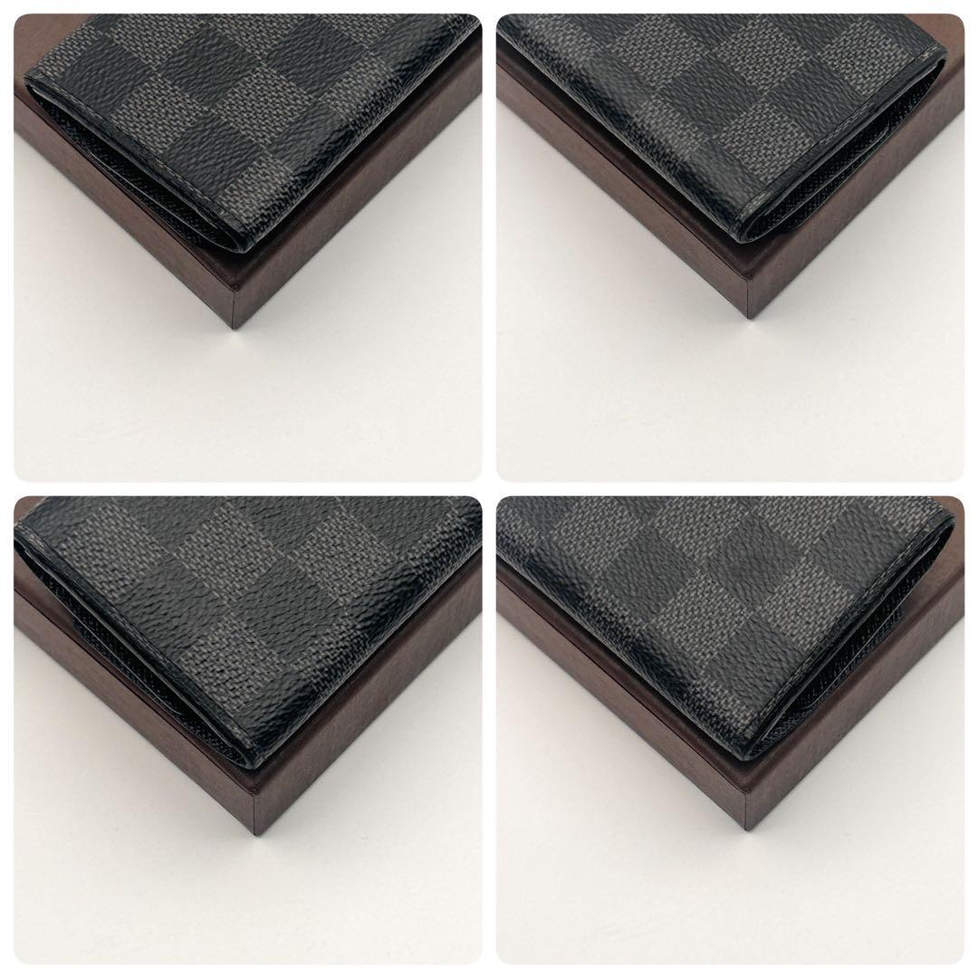 極美品✨ルイヴィトン 6連 キーケース ダミエ グラフィット ミュルティクレ6