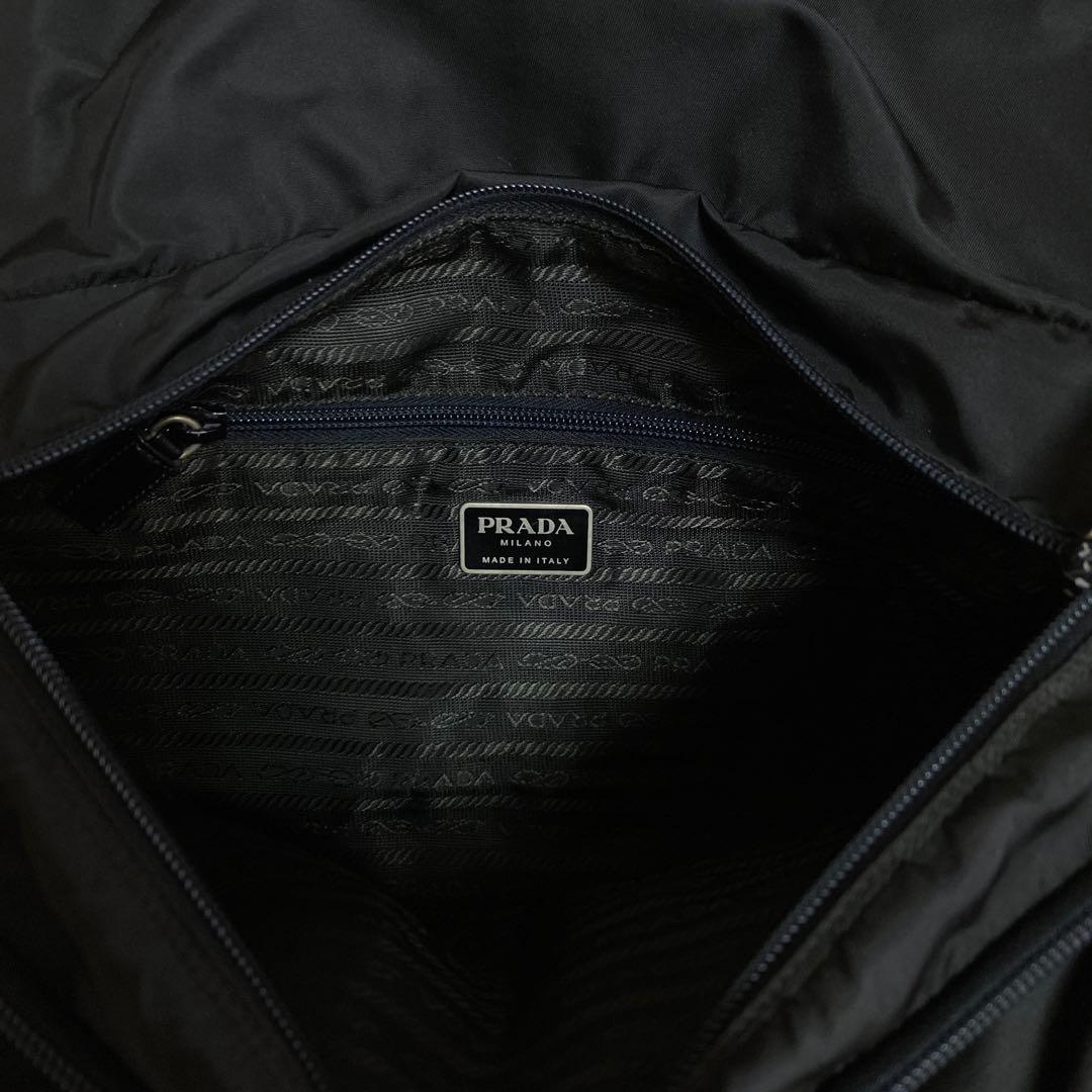 PRADA プラダ ショルダーバッグ ナイロン ブラック