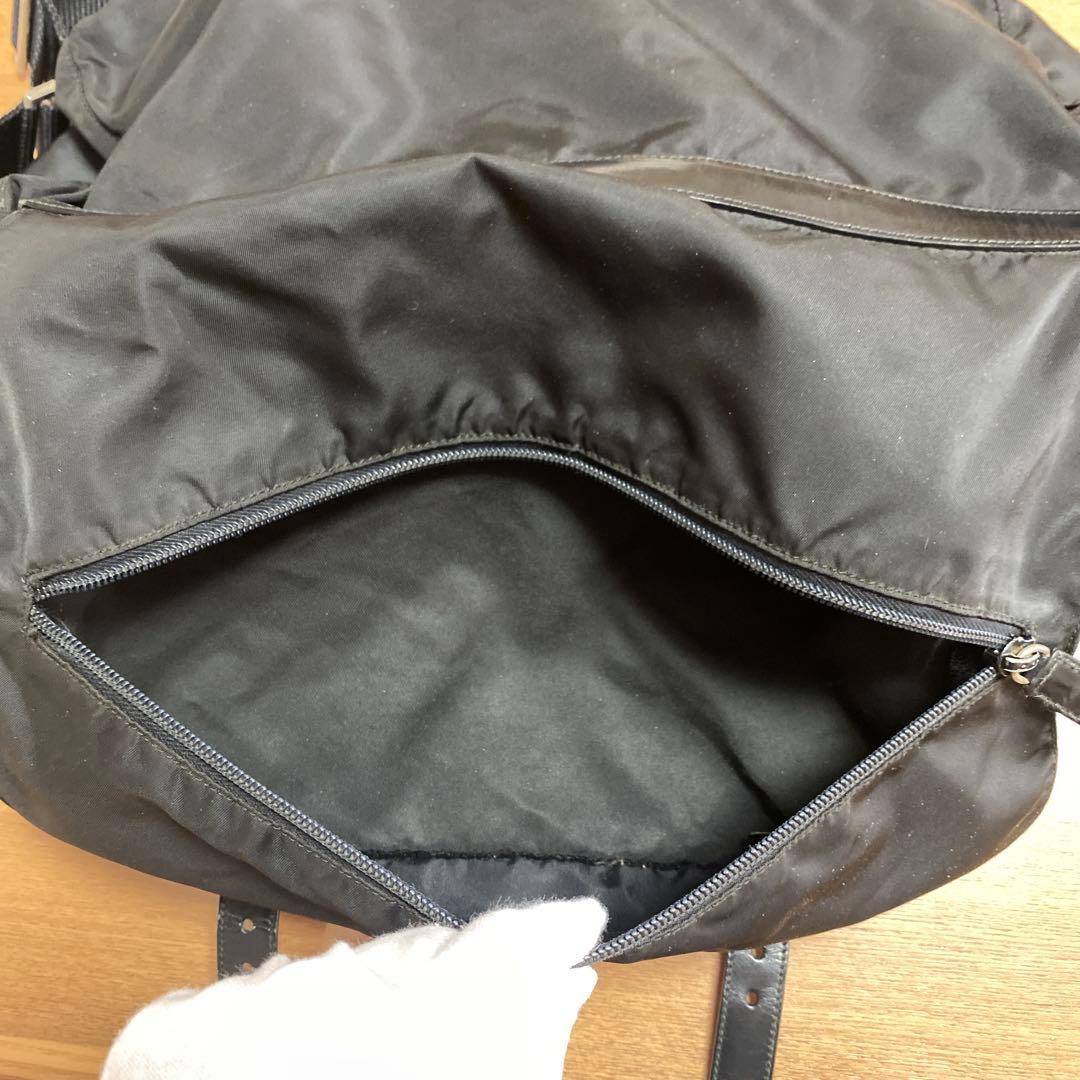 PRADA プラダ ショルダーバッグ ナイロン ブラック