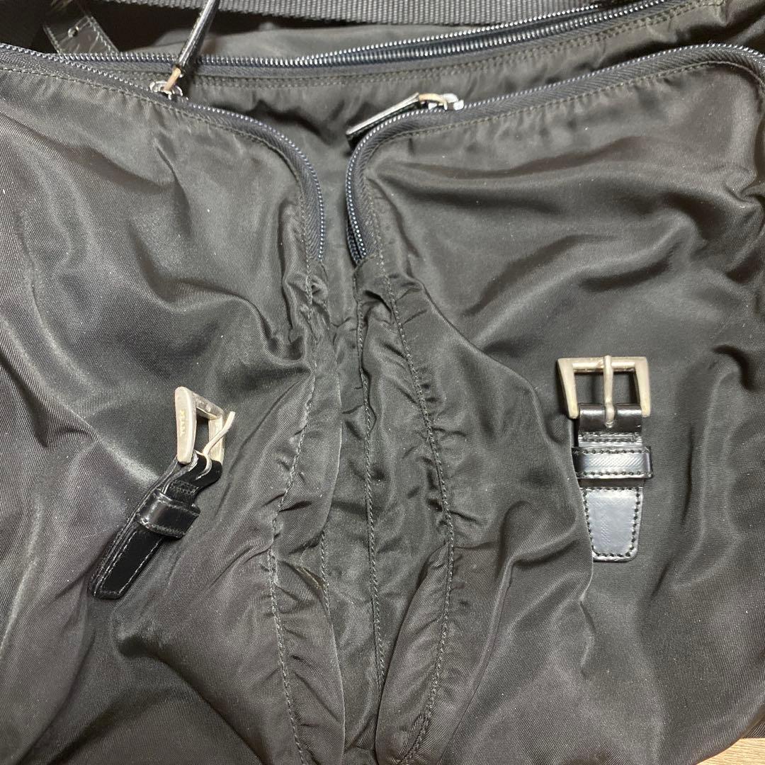 PRADA プラダ ショルダーバッグ ナイロン ブラック