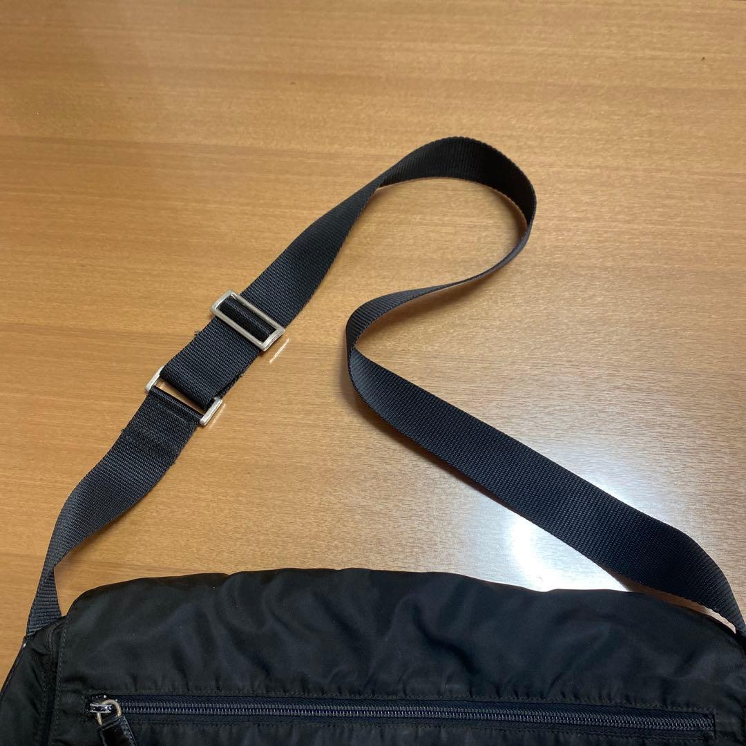 PRADA プラダ ショルダーバッグ ナイロン ブラック
