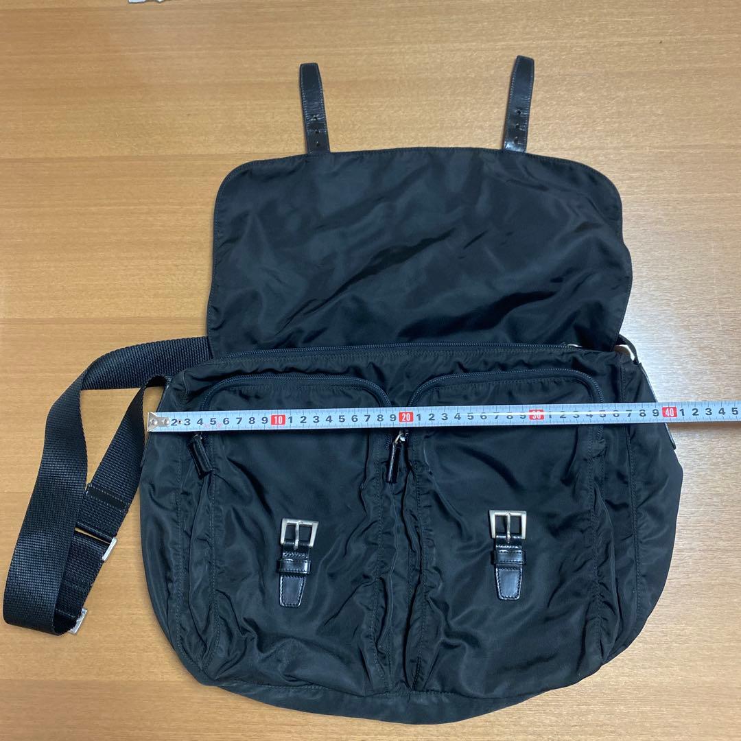 PRADA プラダ ショルダーバッグ ナイロン ブラック