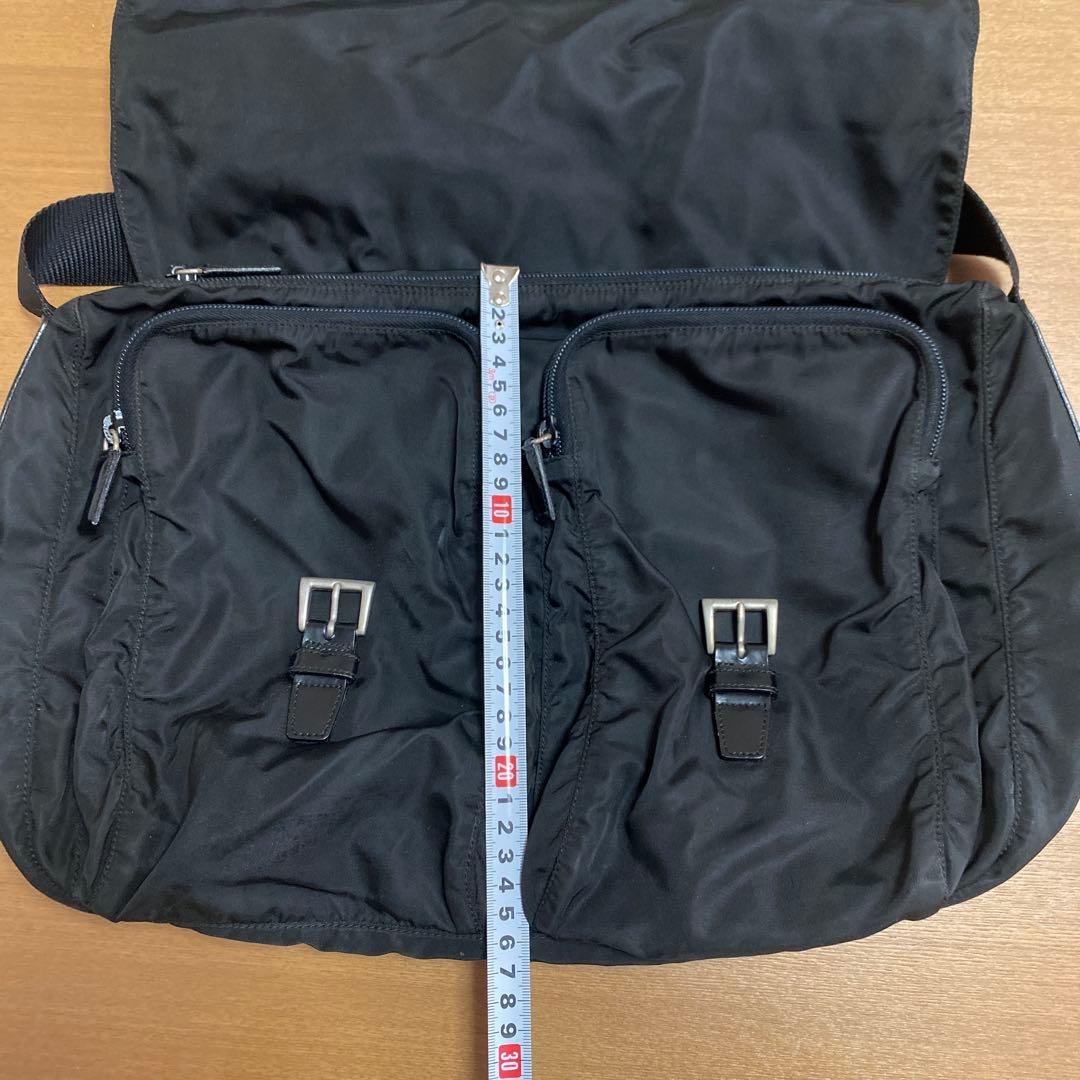 PRADA プラダ ショルダーバッグ ナイロン ブラック