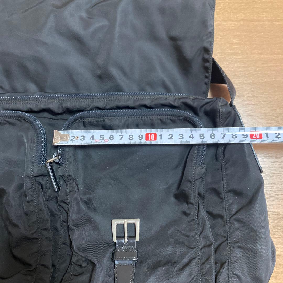 PRADA プラダ ショルダーバッグ ナイロン ブラック