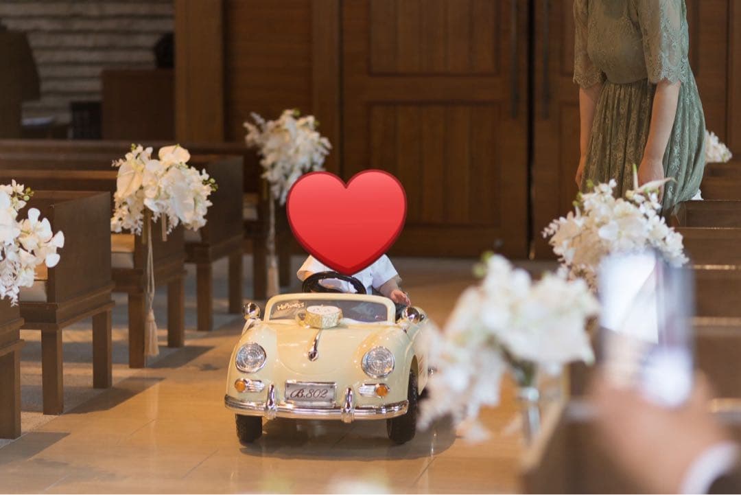 リングボーイ・リングガール ラジコンカー ポルシェ