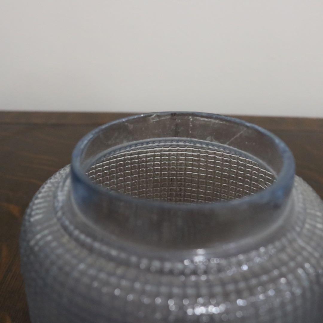 大正〜昭和初期のあめや瓶　菓子瓶　飴屋瓶 プレスガラス　古道具骨董和ガラス