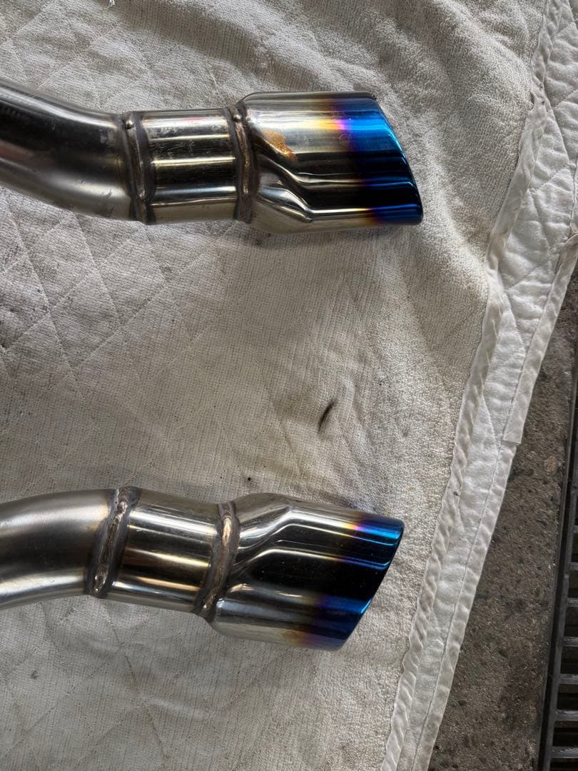 スリーキャッツ v37スカイライン110Φオーバル 直管 ストレート マフラー