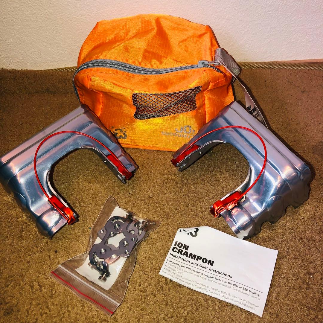 ★未使用★G3 ION CRAMPON クランポン スキーアイゼン 115mm