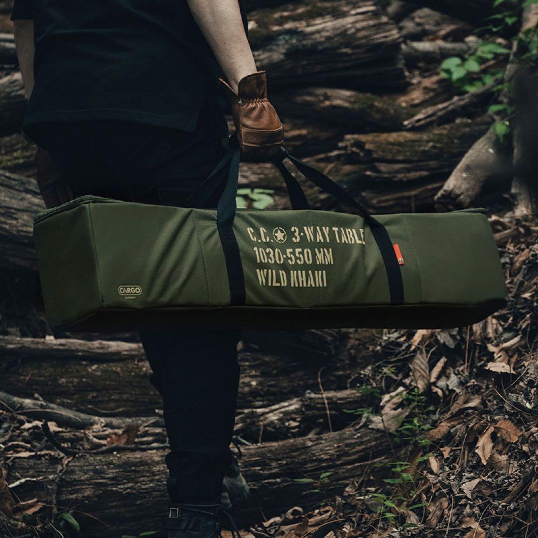 cargo ブラック テーブル CC 3WAY TABLE