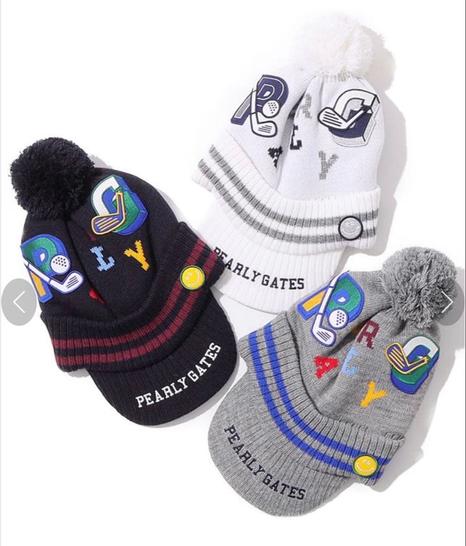 パーリーゲイツニット帽