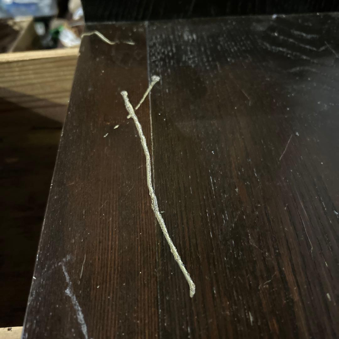 古く味のある木製の引き出し5杯　チェスト　昭和レトロ　古家具　古民家　時代家具