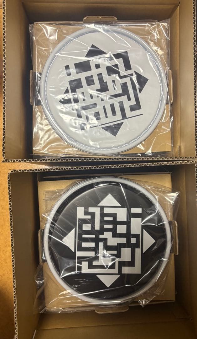 G*0様 布袋寅泰 GUITARHYTHM ペール缶 白・黒2個セット