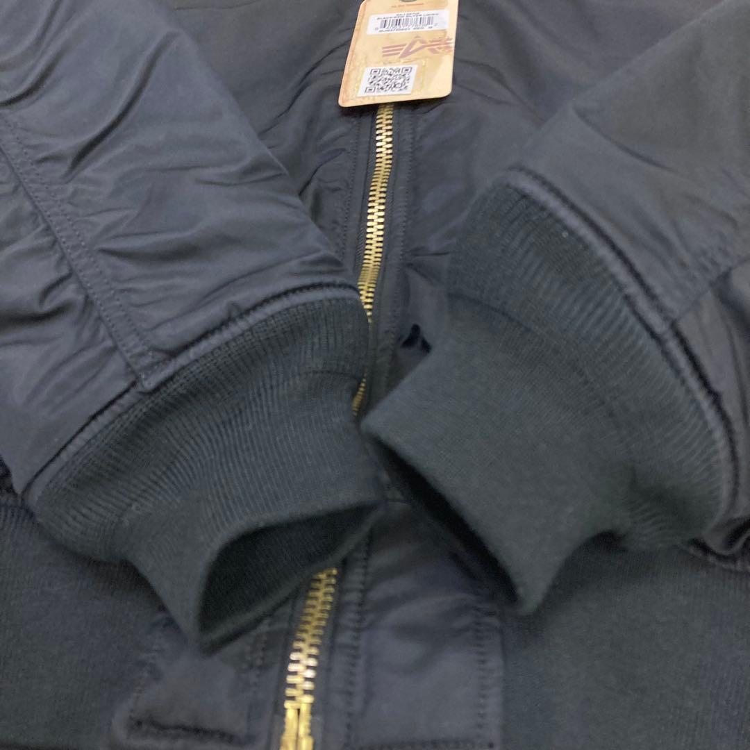 新品 ALPHA INDUSTRIES MA-1 フライトジャケット フード脱着