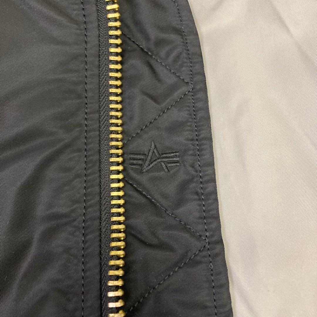 新品 ALPHA INDUSTRIES MA-1 フライトジャケット フード脱着