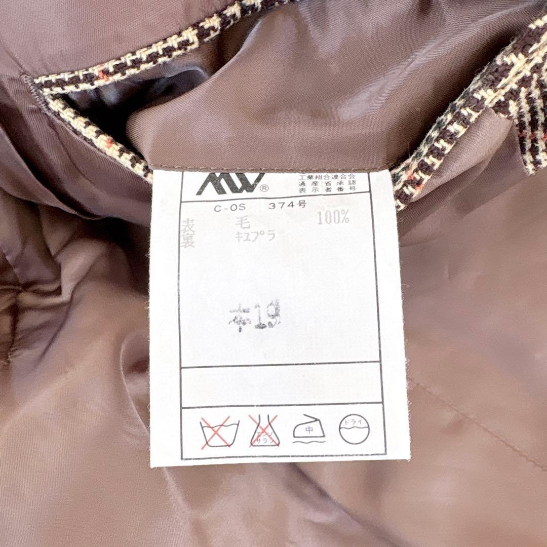 ポロ　ラルフローレン　テーラードジャケット　上着　L メンズ　美品　スーツ　千鳥