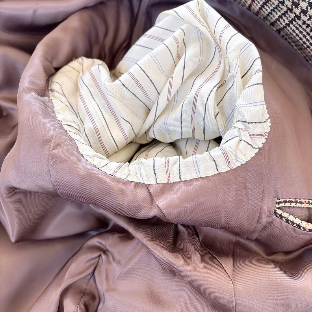 ポロ　ラルフローレン　テーラードジャケット　上着　L メンズ　美品　スーツ　千鳥