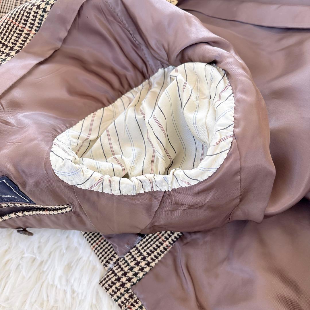 ポロ　ラルフローレン　テーラードジャケット　上着　L メンズ　美品　スーツ　千鳥