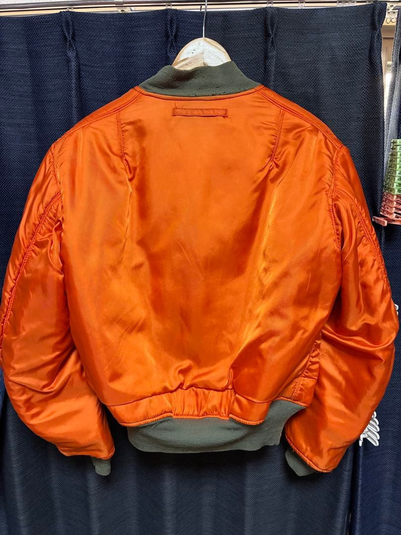 1967年製 実物 USAF オリジナル MA-1 ALPHA 製 LARGE