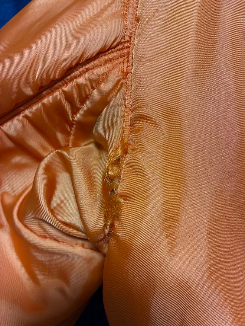 1967年製 実物 USAF オリジナル MA-1 ALPHA 製 LARGE