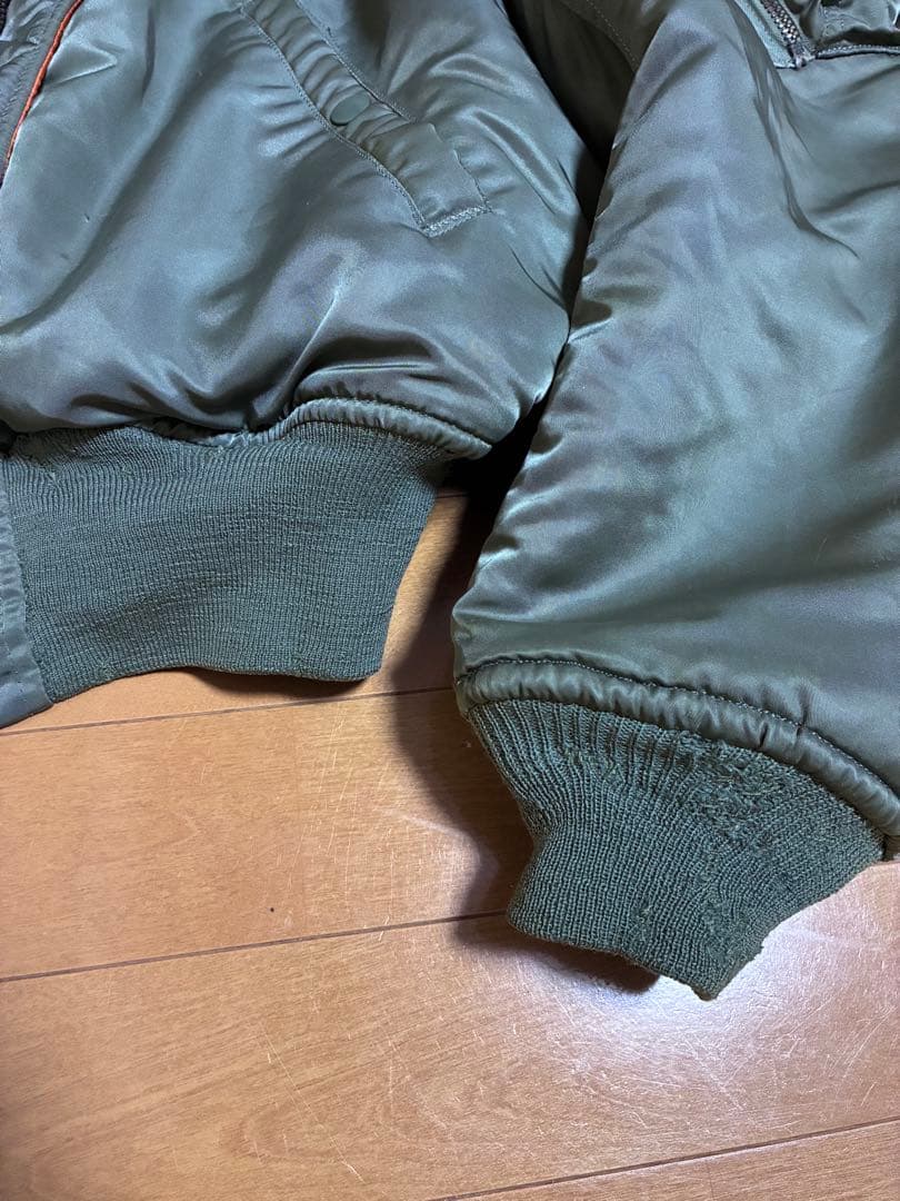 1967年製 実物 USAF オリジナル MA-1 ALPHA 製 LARGE