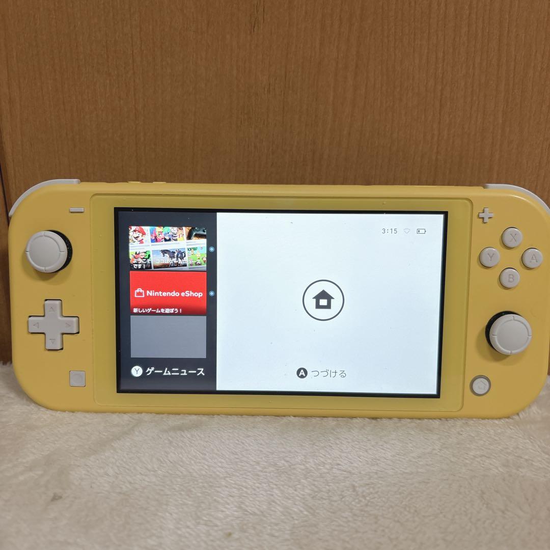 ニンテンドー Nintendo Switch Lite イエロー　 充電器　箱付