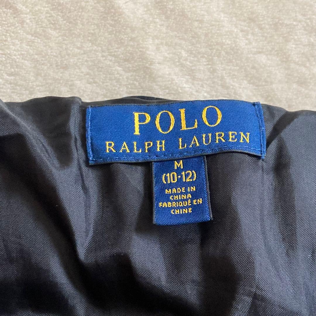 【美品】ポロ ラルフローレン ダウンジャケット キッズ 150cm ビッグポニー