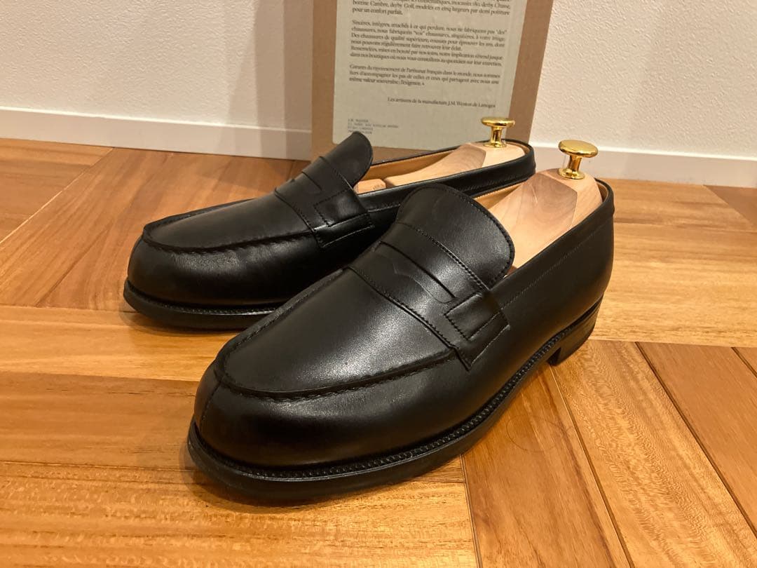 jm weston 180 ブラック　6D シューツリー付き