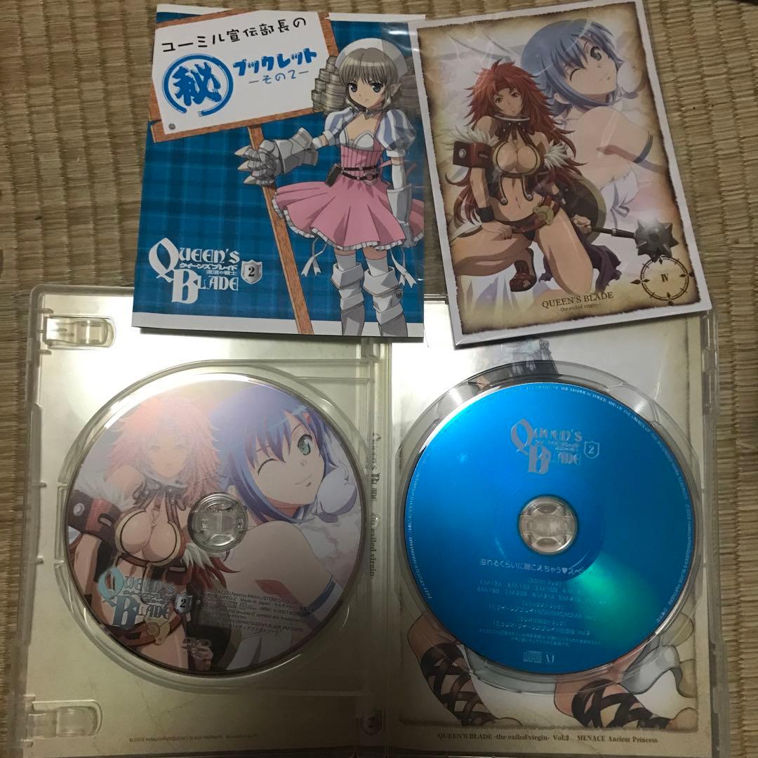 DVD クイーンズブレイド 流浪の戦士 王座を継ぐ者 BOX セット 特典付