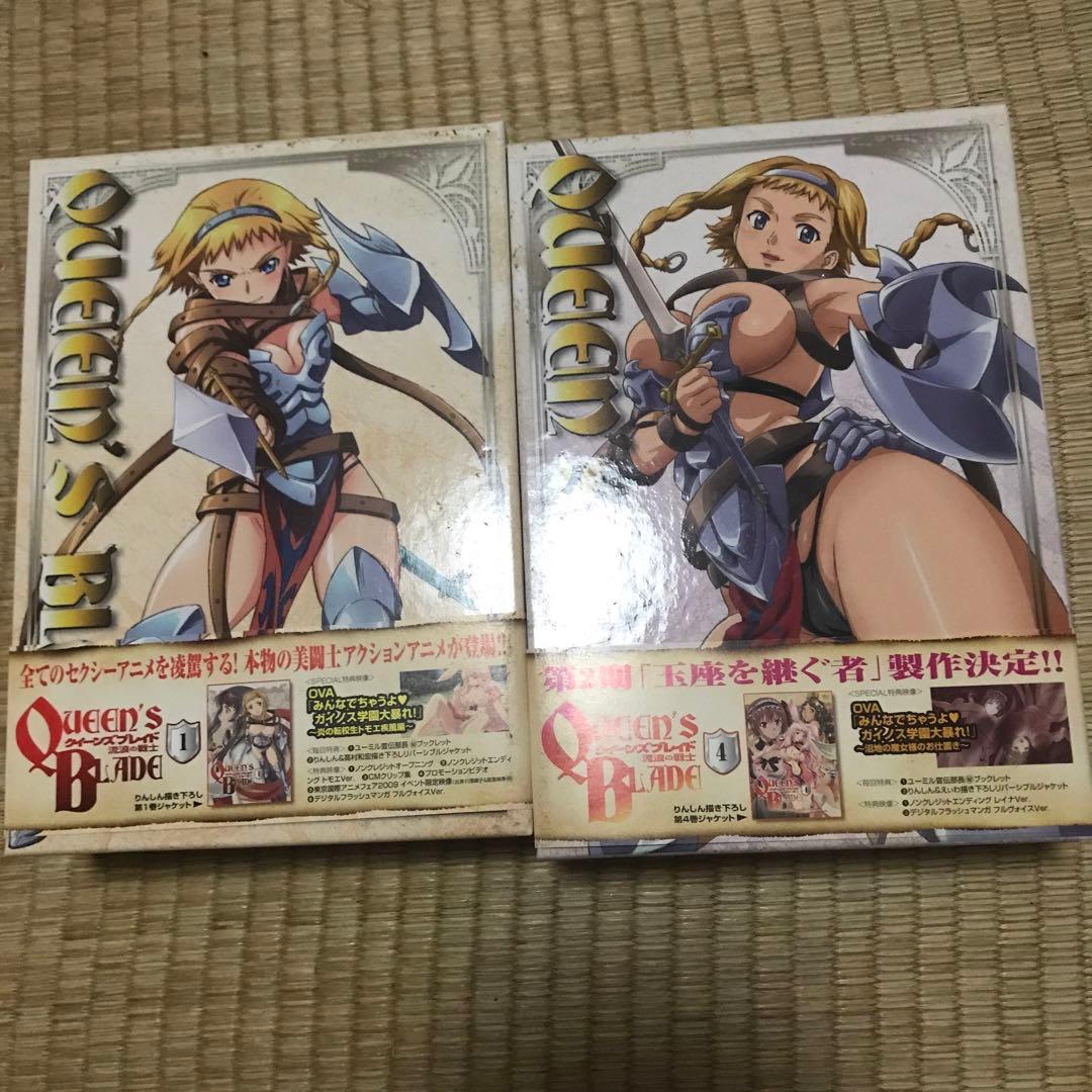 DVD クイーンズブレイド 流浪の戦士 王座を継ぐ者 BOX セット 特典付