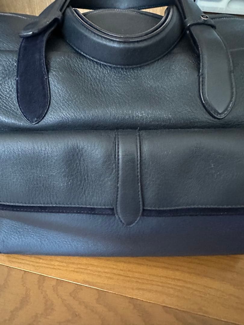 ロロピアーナ ボストンバッグ　ネイビー　未使用品！