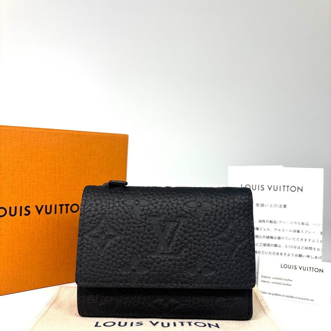 未使用/IC ルイヴィトン トリヨン ポルトフォイユ パイロット 3つ折り財布