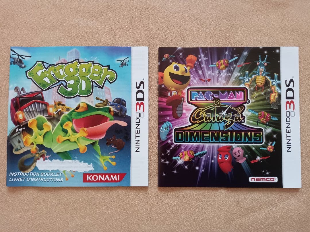 フロッガー　パックマン＆ギャラガディメンションズ　海外版　北米版　2枚セット