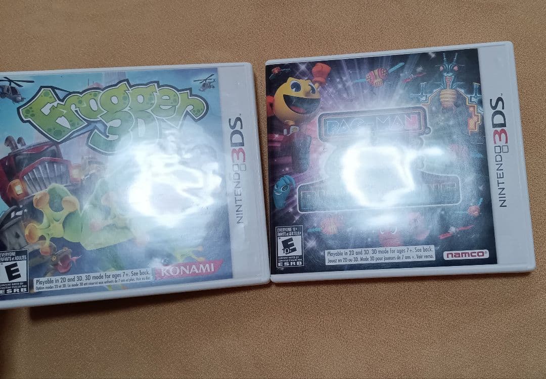 フロッガー　パックマン＆ギャラガディメンションズ　海外版　北米版　2枚セット