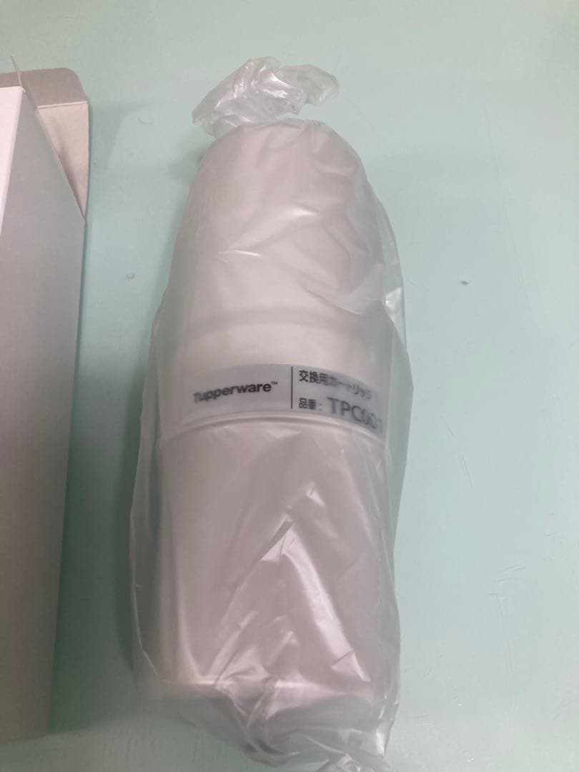 タッパーウェア　アルカリイオン整水器　交換カートリッジ1個