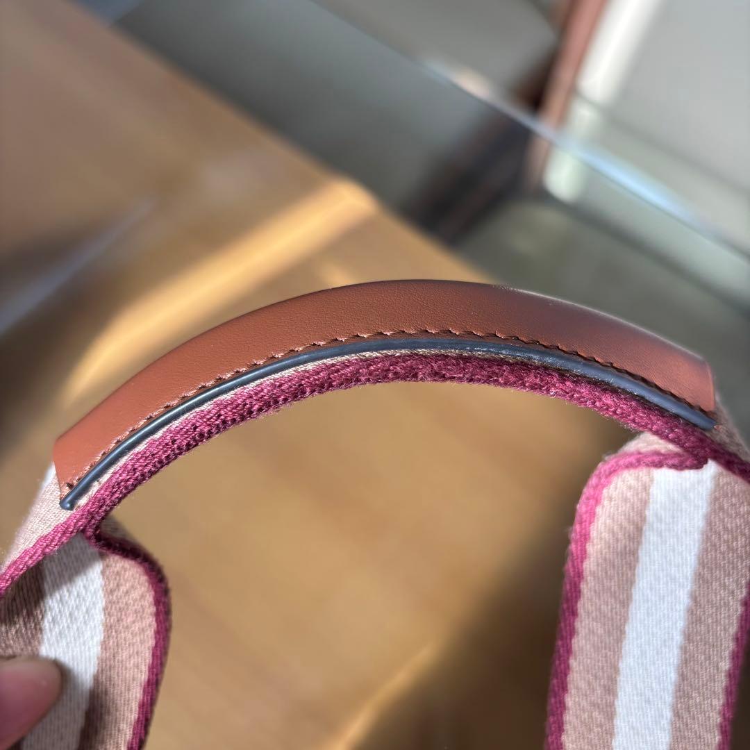 美品【アニヤハインドマーチ】バスケットスモール