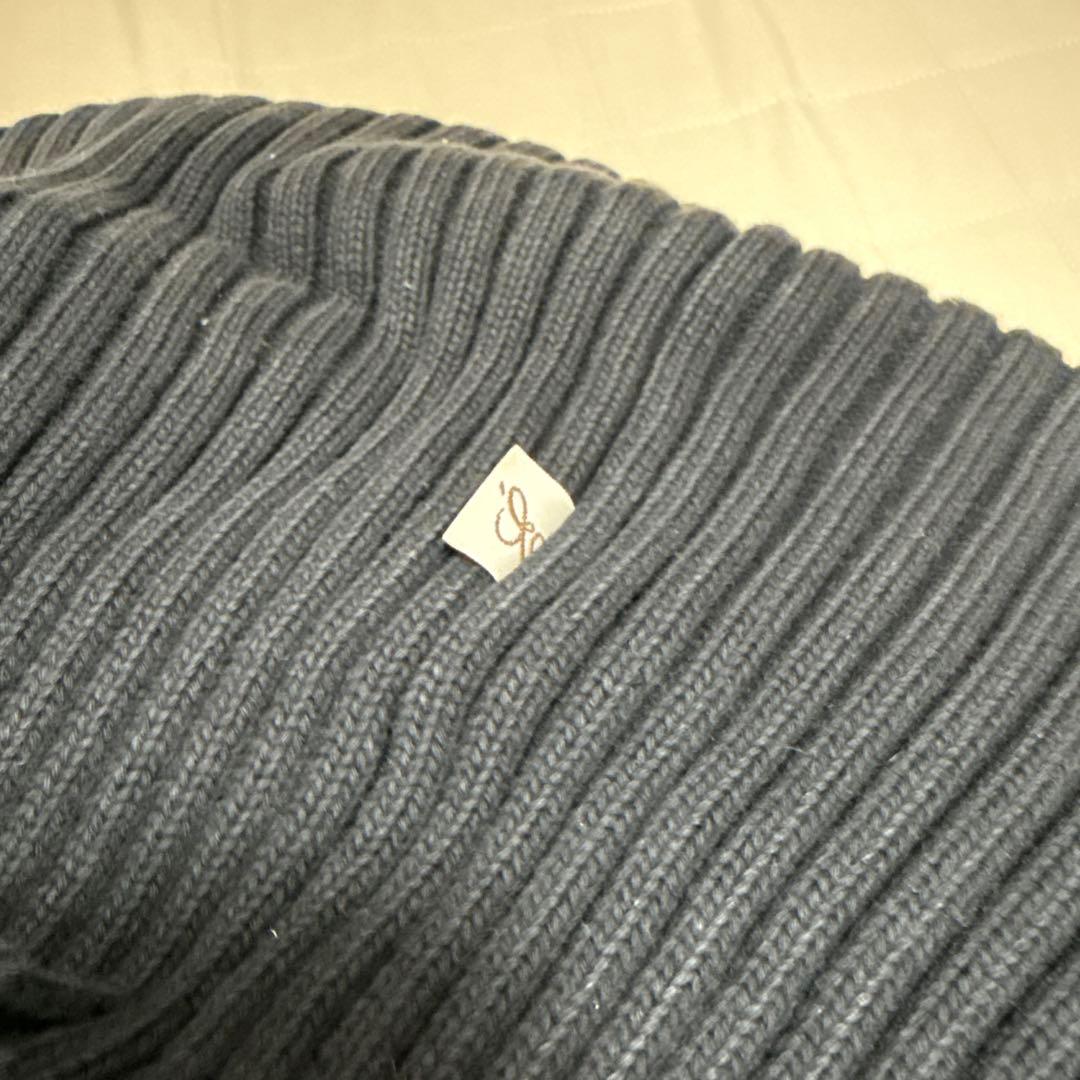 IDEE イデー MINI PUUF プーフ Black×Navy MIX