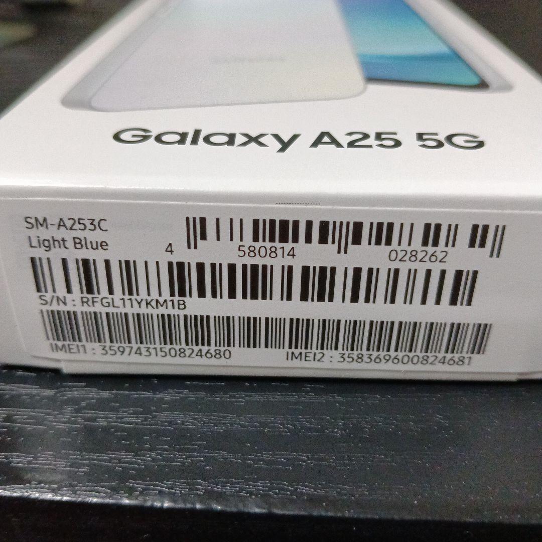 I*s様 Samsung Galaxy A25 5G ライトブルー