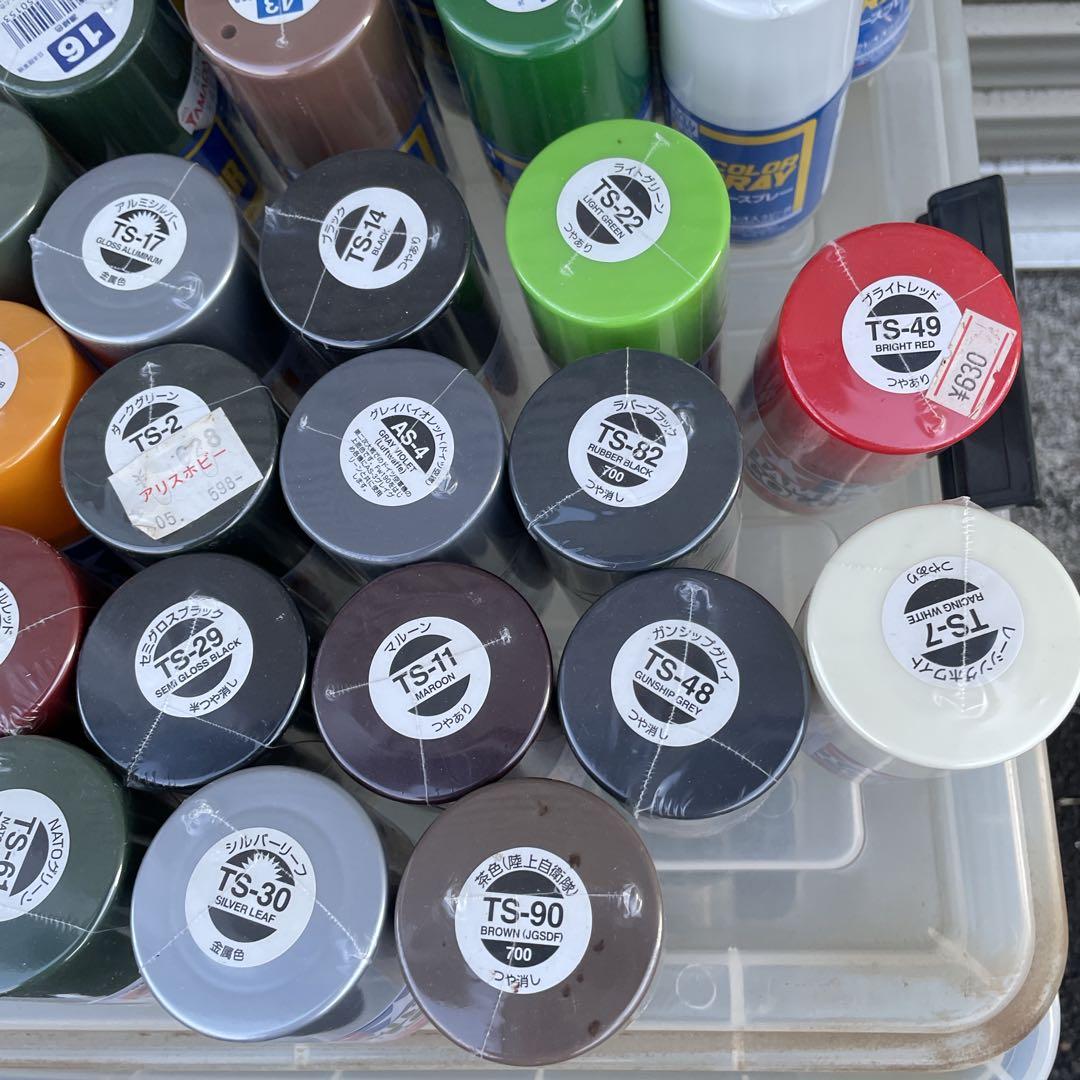 新品未開封 カラースプレー タミヤ ミスターカラースプレー 50本セット