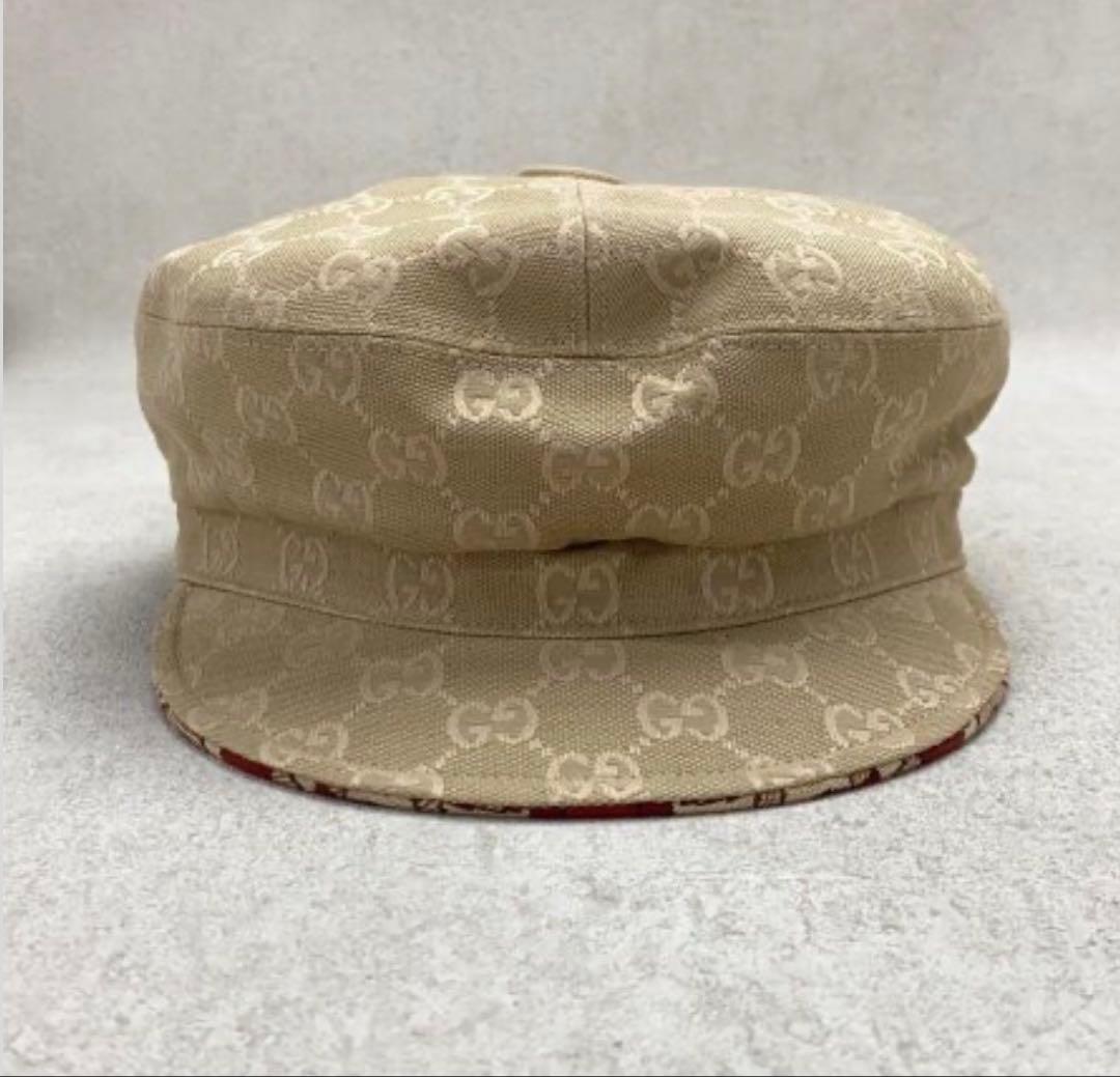 【新品未使用】　GUCCI リバーシブル　キャスケット