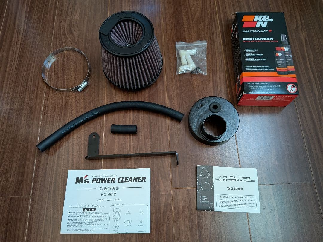 JB64 ジムニー用エアクリーナー　 M's（グループエム）　パワークリーナー