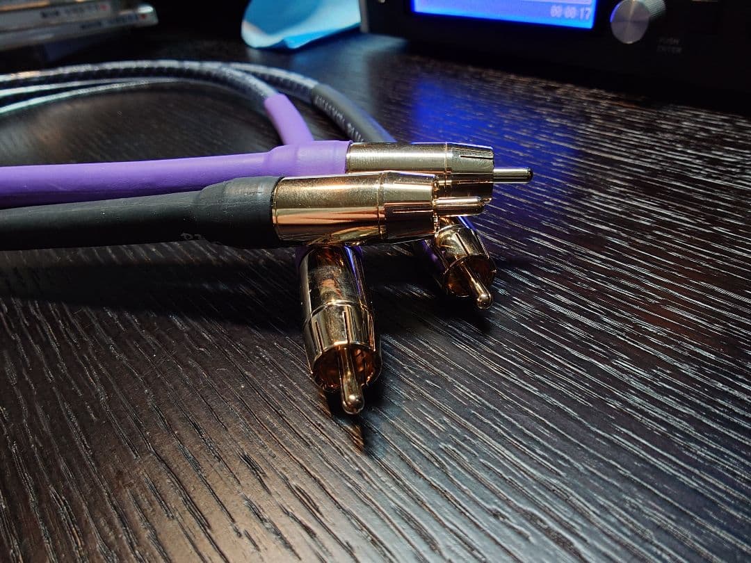 アナリシスプラス Solo Crystal Oval RCAケーブル60cmペア